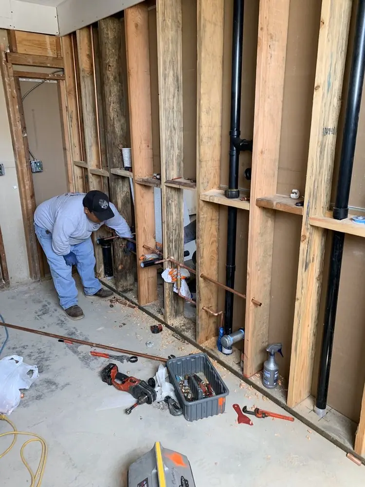 Commercial rough-in plumbing for Trenchless Sewer Repair in Millstone Township
